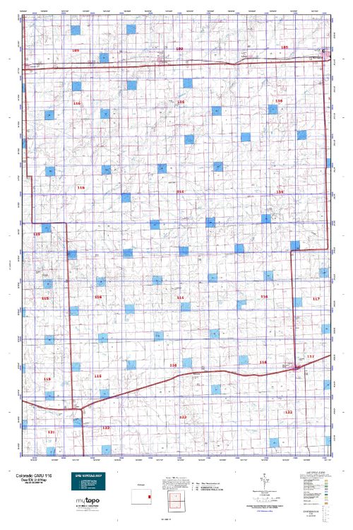 colorado-unit-116-topo-map colorado unit 116 hunting map