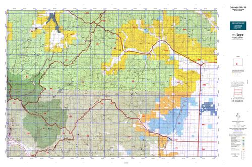 Colorado Unit 68 Topo Map colorado unit 68 topo map